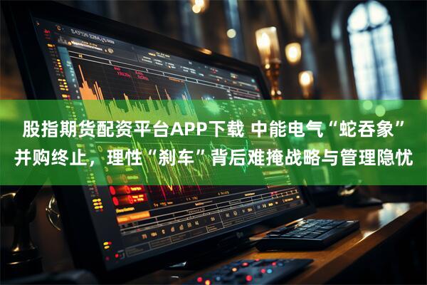 股指期货配资平台APP下载 中能电气“蛇吞象”并购终止，理性“刹车”背后难掩战略与管理隐忧