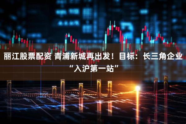 丽江股票配资 青浦新城再出发！目标：长三角企业“入沪第一站”
